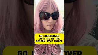 Go undercover with me at the Boston Dyke March. See Antifa, zines, drug supplies, etc for yourself.