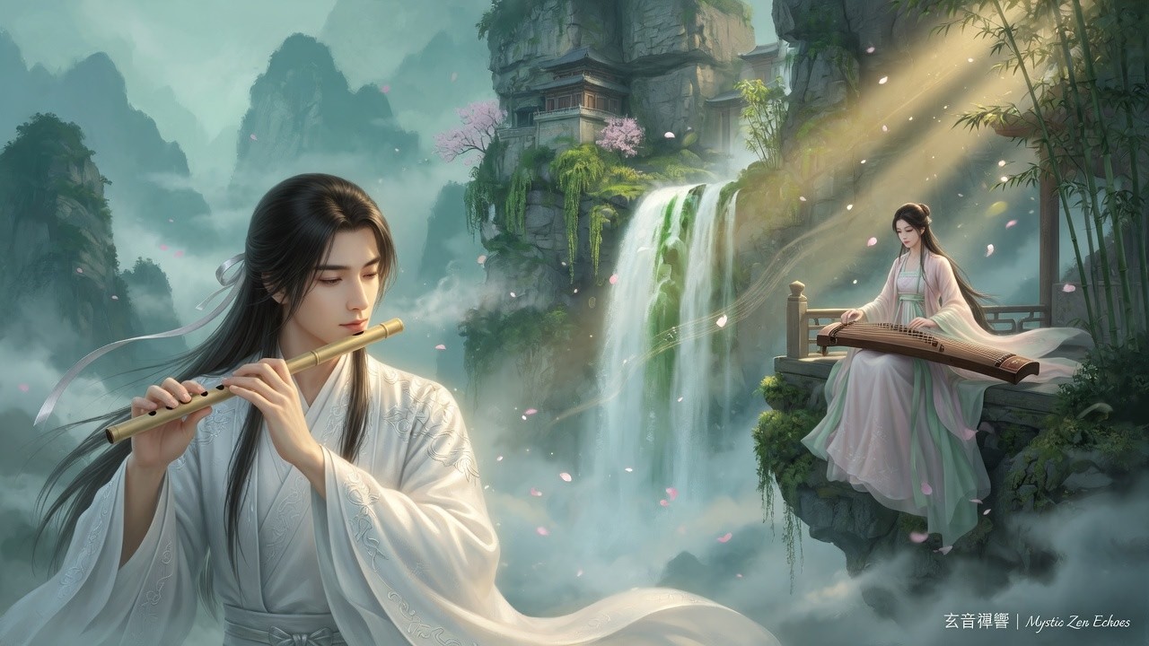 Chinese Zen Music 🧘 Bamboo Flute & Guqin | Deep Meditation Music ...