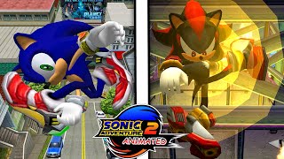 Sonic Adventure 2 but animations are EPIC!