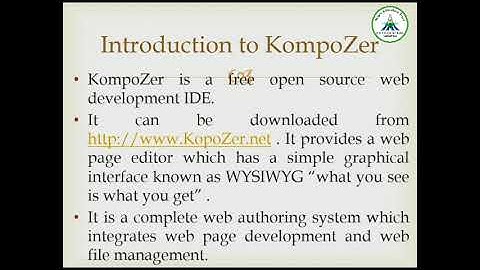 Std-12 Commerce || Computer || Video-2 || Chap1- Create HTML form using Kompozer || Date: 27/08/20