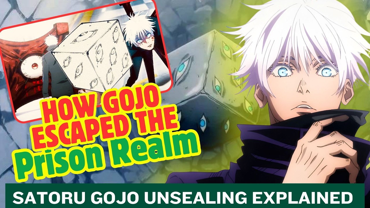 How Satoru Gojo Unsealed From the Prison Realm | How They Freed Gojo