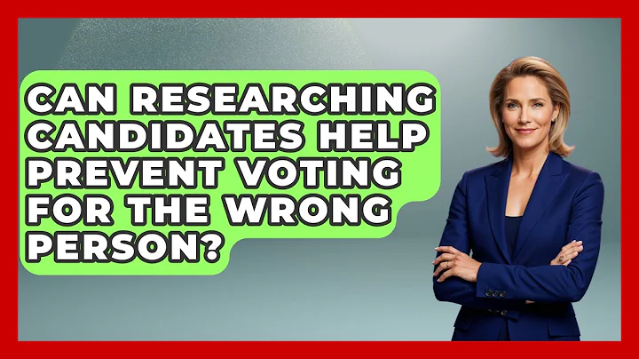 Can Researching Candidates Help Prevent Voting for the Wrong Person? | First Time Voter Expert News