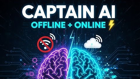 🧠 Build Your Own Offline + Online AI Voice Assistant in Python | Captain AI 🚀 | #AIvoiceassistant