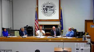 Town of Cicero Town Board Meeting September 23, 2026