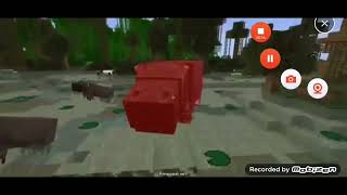 Нуб и Про паркурят по болоту и сражаются с бегемотами в Minecraft, доставляют посылку ведьме