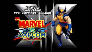 Marvel VS. Capcom - Wolverine's Theme - (CPS1 YM2151 Re-Arrange)