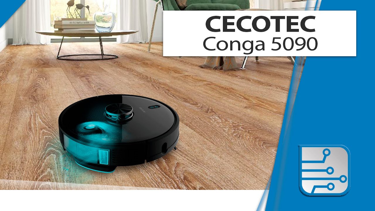 Conga 5090: El robot aspirador de Cecotec con una potencia de 8.000Pa 