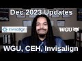 Dec 2023 updates  wgu ceh invisalign