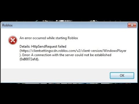 HTTP Error ! Down there is a log · Issue #790 · Anaminus/roblox