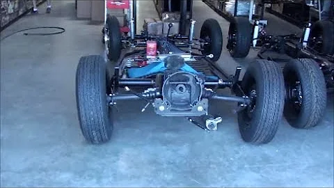 AIRKEWLD CHASSIS WALKAROUND sitting on BRM's and WIDE OVAL Firestone Tires for that SEXY gasser look
