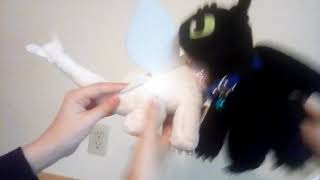 Toothless And Light Fury Mating Dance