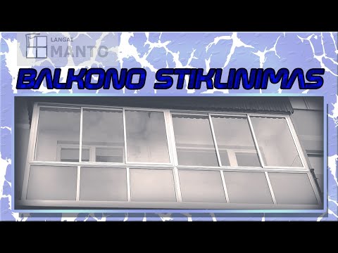 Video: Aliuminio Balkonų Stiklinimas (32 Nuotraukos): Stumdomų Aliuminio Langų Profilio Montavimas Savo Rankomis, šilto Rėmo Apžvalgos