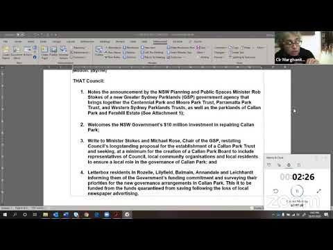 Inner West Ordinary Council Meeting - 28 July 2020