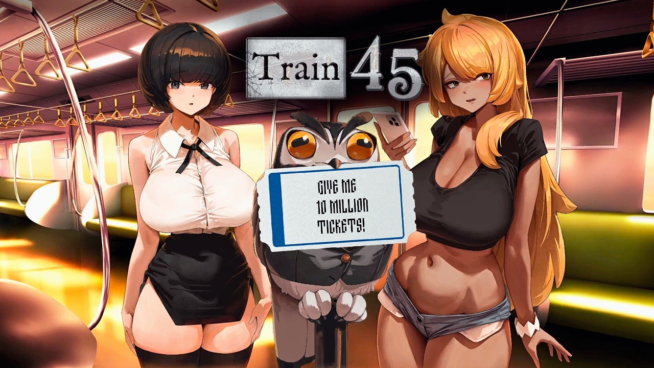 TO ESCAPE FROM THE ANOMALY TRAIN, THE GIRLS NEED 10 MILLION TICKETS! - Train45 GamePlay