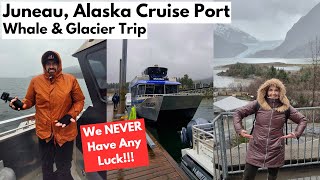 Cruise To Alaska  Port Day In Juneau  Whale Watching Tour (Minus The Whales!) & Mendenhall Glacier