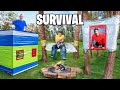 We Built Duct Tape Survival Shelters