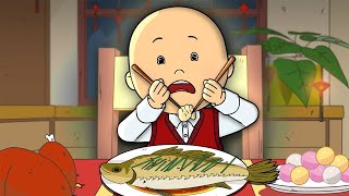 caillou and lunar new year caillou cartoons for kids wildbrain kids