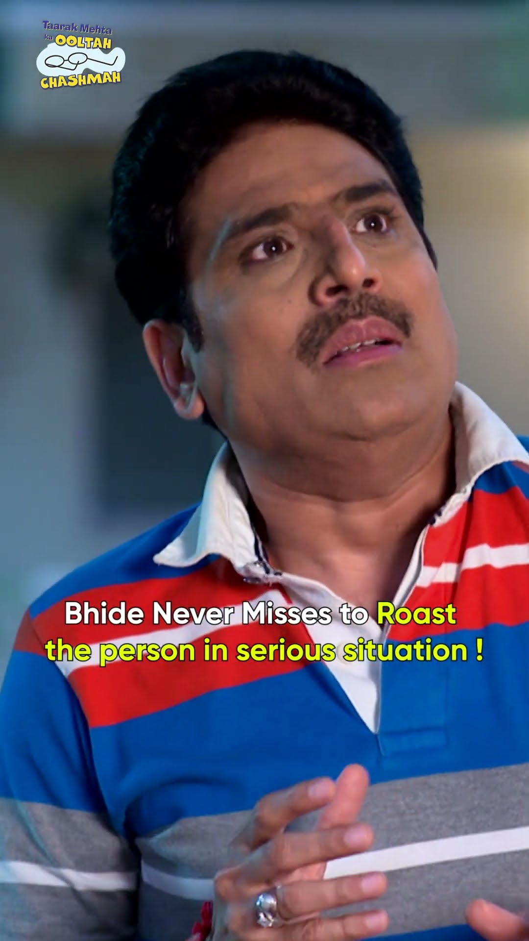 Savage bhide!#tmkoc #relatable #funny #shorts #reels #relatives #home #funnyvideo