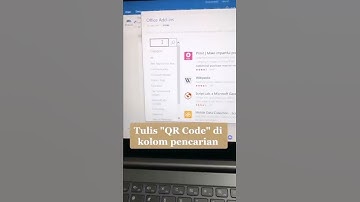 Cara membuat QR Code di microsoft word