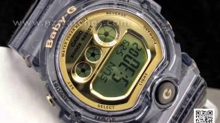 Casio Baby-G Monotone Colors 200M World Time Watch BG-6901-8, BG6902