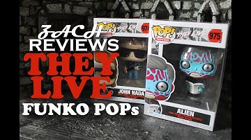 Zach Reviews They Live Funko Pops (Unboxing John Nada and The Alien) The Movie Castle