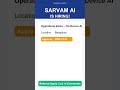 Sarvam AI | Operations Intern - On-Device AI | Off Campus 2026 | Apply Now | Bengaluru