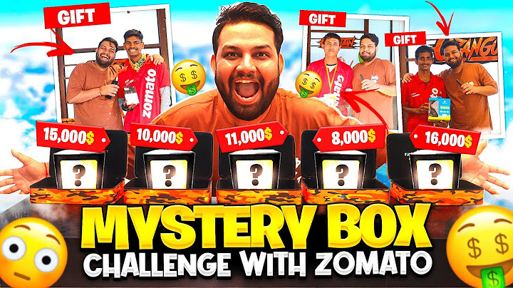 Mystery Box📦 CHALLENGE With @zomato Delivery Boy's 😍 | फोन जीतकर भावुक हो गया डिलीवरी बॉय 🥺