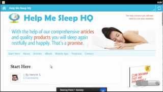 Help Me Sleep HQ mobile app for Android™ devices screenshot 3