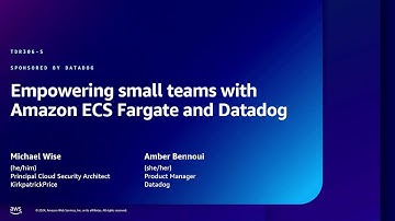 AWS re:Inforce 2024 - Empowering small teams with Amazon ECS Fargate and Datadog (TDR306-S)