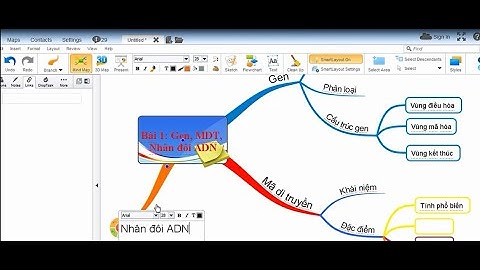 Phần mềm vẽ sơ đồ tư duy không cần cài đặt (Imindmap 7.0)