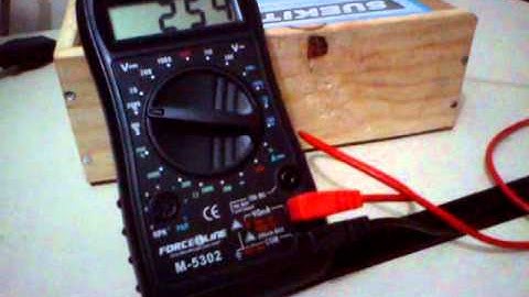 Teste com sensor de temperatura LM35