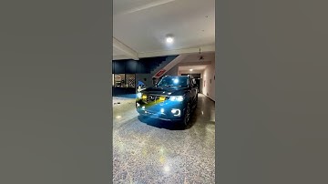 Mahindra scorpion full setup upgraded | Quad headlight projector, Micro auxiliary lights,Fog lamp