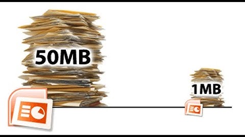 PowerPoint  -  Native Format Optimization Technology - Dateigrösse extrem reduzieren - FILEminimizer