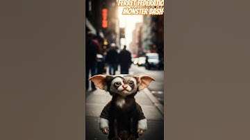 Ferret monster Bash #music #metal #ferret #monster #wolf#a.i#skull