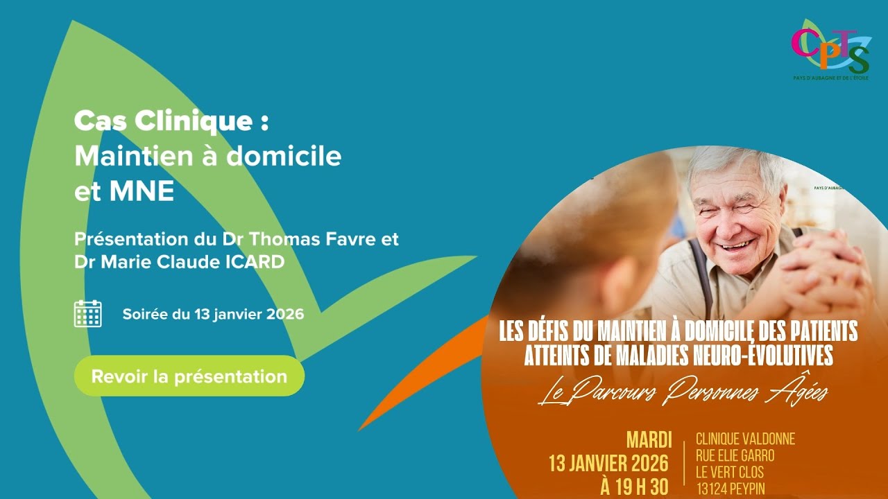 Cas clinique : maintenir à domicile un patient avec MNE - YouTube