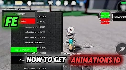 Animation logger script | Tutorial how to get animation ID