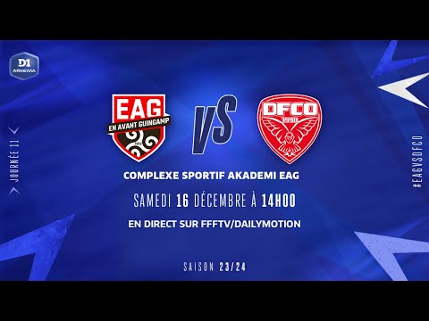 J11 I EA Guingamp - Dijon FCO (1-1) | D1 Arkema I FFF 2023-2024