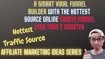 🔥Affiliate Marketing Ideas🔥Create World Class Sales Funnel With Free Hottest Traffic Source Online