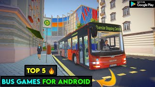 Top 5 Bus Simulator Games for Android and IOS | High graphics | Rail Guru Ishant | screenshot 4