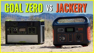 Jackery Explorer 1000 vs Goal Zero Yeti 1000x (Best Portable Power Station)