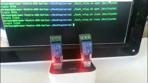 CH340 USB Relay Module