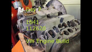 How to Rebuild VW 1641 air cooled Engine - DAY7 compression check-112620 1641 Engine Build