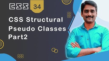 CSS Structural Pseudo Classes Part 2 - CSS Tutorial 34 🚀