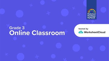 Grade 3 - English - Syllables / WorksheetCloud Video Lesson