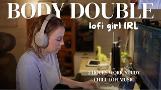 work/study with me - pomodoro body doubling ~chill vibes~