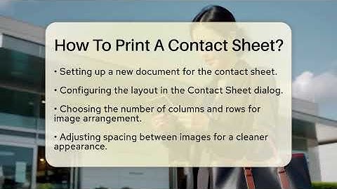 How To Print A Contact Sheet? - Graphic Design Nerd