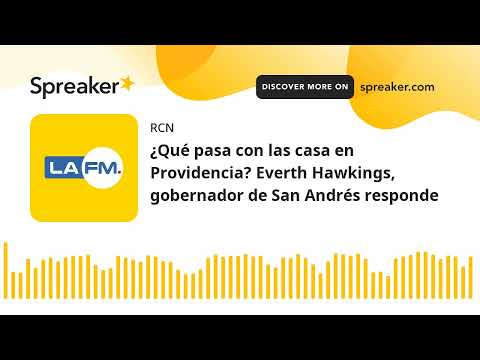 ¿Qué pasa con las casa en Providencia? Everth Hawkings, gobernador de San Andrés responde