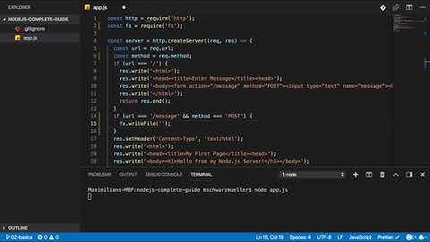 Redirecting Requests in NodeJs || JavScript Frame work