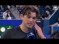 Taylor Fritz On-Court Interview | 2025 US Open Round 3