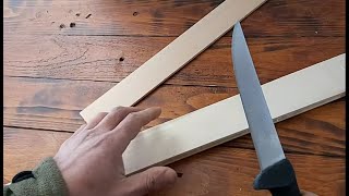 Πως ακονίζω μαχαίρι απλά εύκολα και γρήγορα. How to sharpen a knife easily, simply and quickly
